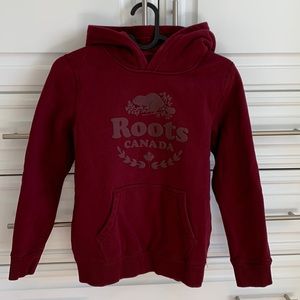ROOTS kids hoodie Sz M (7-8)